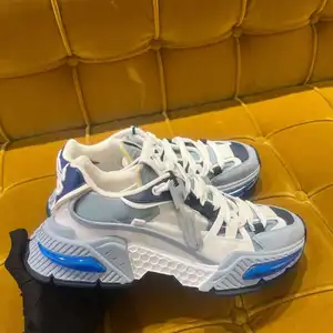 2026 Trend Dad Shoes Thick EVA Midsole & Outsole Artificial Leather Color Blocked Cotton Lining Sports Casual