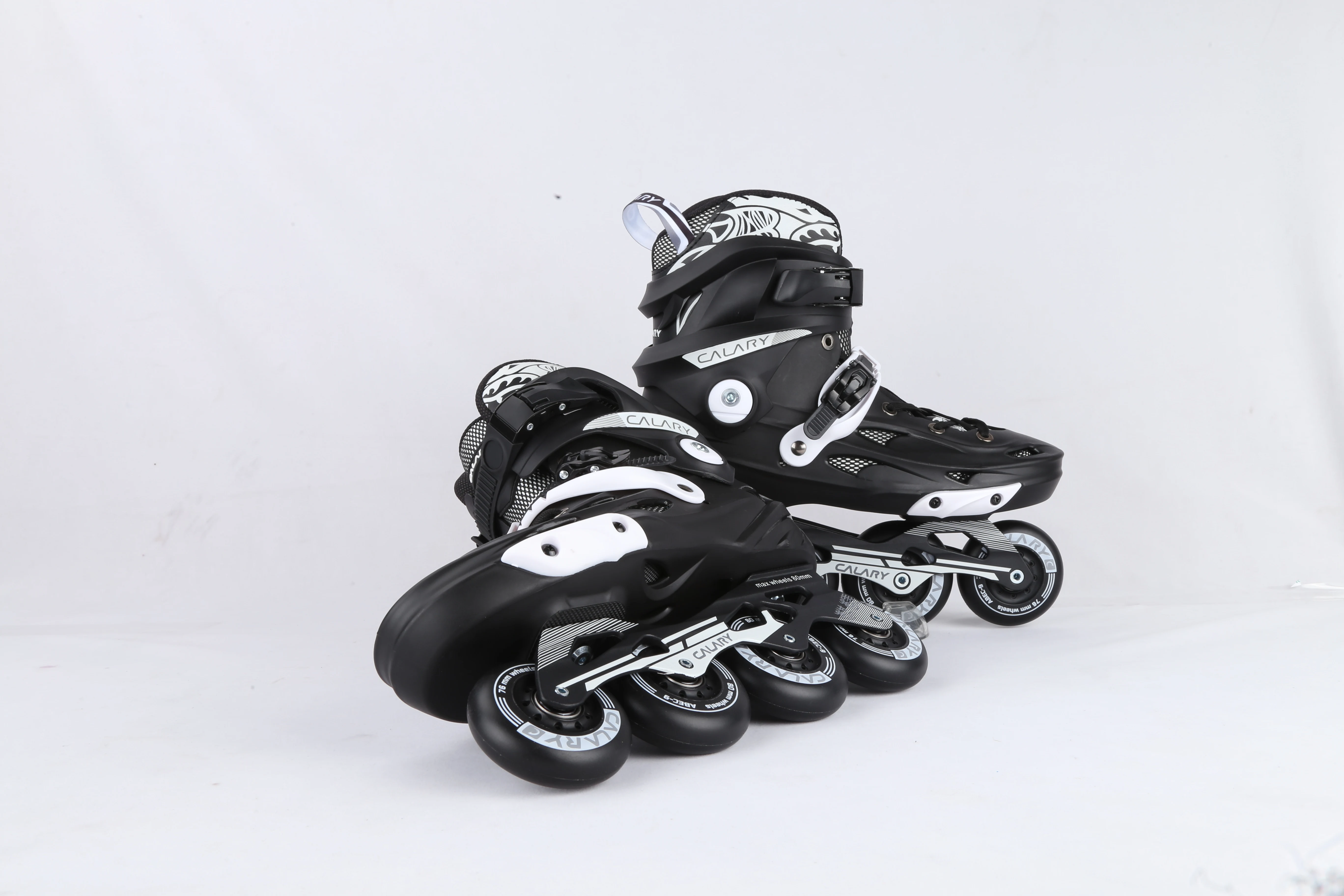 Set Di 8 Ruote Per Pattini In Linea ANWEALTH - Diametro 60 Mm, Durezza 82A, Con Cuscinetti, PU