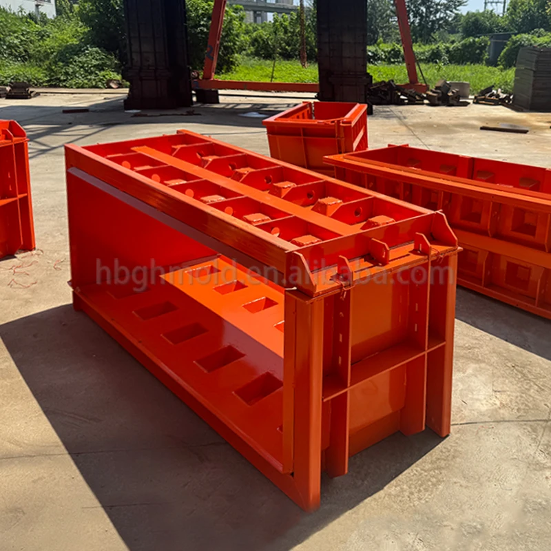 Customized Concrete Protecting Wall Block Mold in Various Sizes and Colors