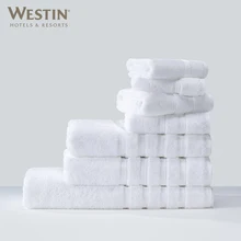 Hotel Bath Towel 70x140 cm White 600 GSM Shower Towels Custom With Logo Large Size 100% Cotton White Bath Towel for Luxury Hotel