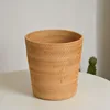 Barile rotondo in rattan per dipinti - diametro 28 cm, altezza 30 cm