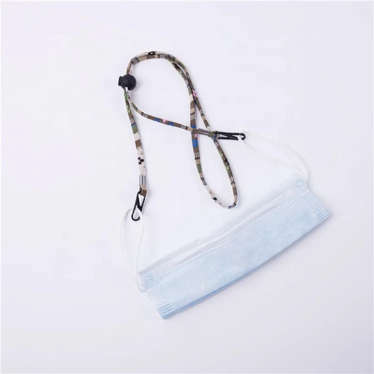 Оптовая продажа дизайнерский многофункциональный регулируемый чехол для лица маскирующий ремешок Ремешок из полиэстера шнурок аксессуары