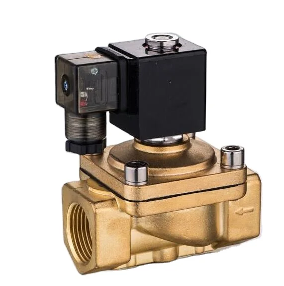 PU220 series pu220-08A 1inch dc12v 2/2way solenoid valves high pressure wirless valve for water air 