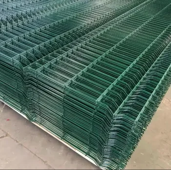High Quality 3D Bent Welded Wire Mesh Garden Fence Panels Hot Selling 2m Length Yard Fences Strong Durable for Courtyards Yards