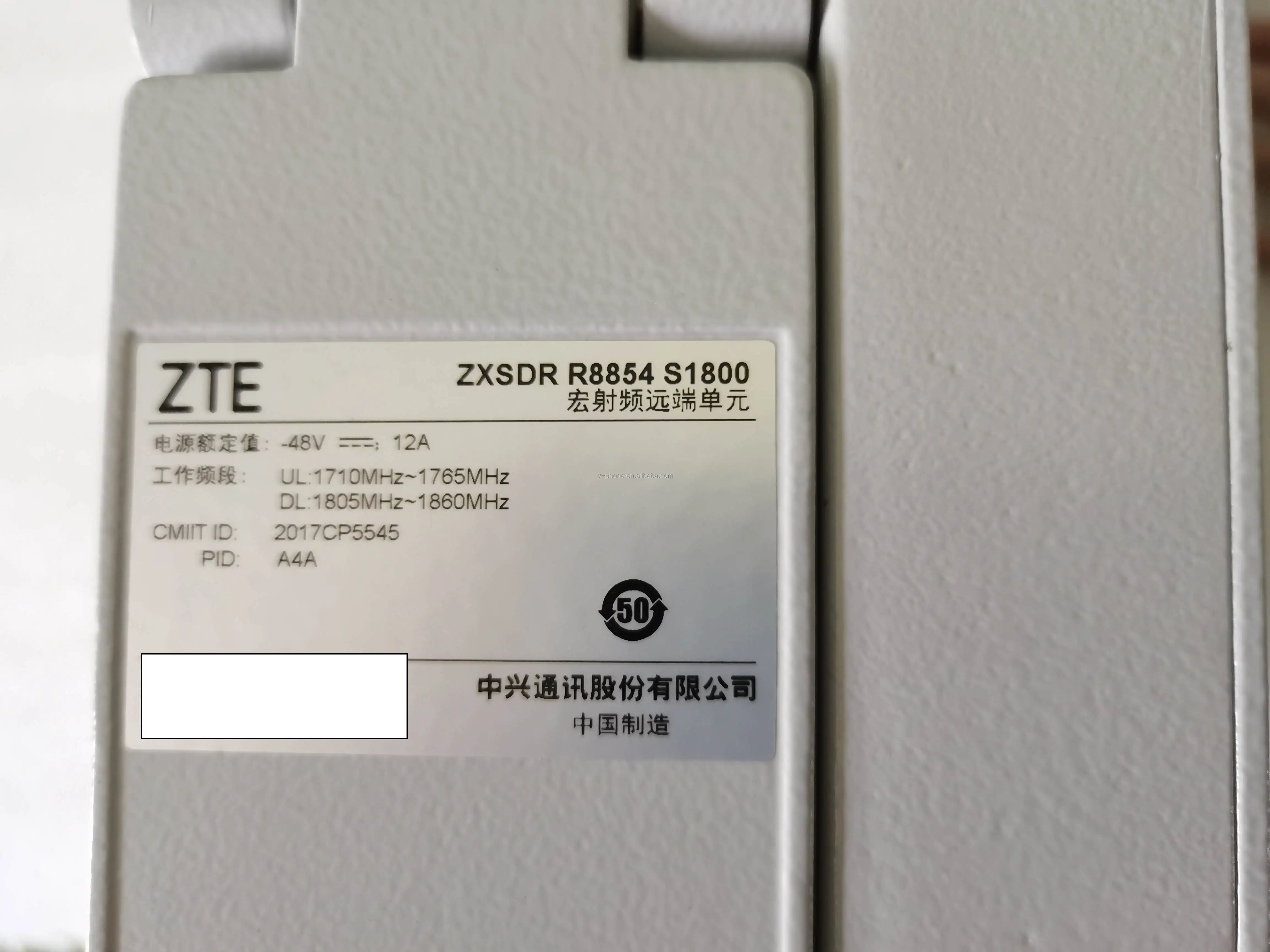 ZTE-R8854 S1800 Wireless Network RRU ZXSDR (DC 1805-55) 10G