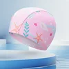 Gorro de baño-estrella de mar rosa