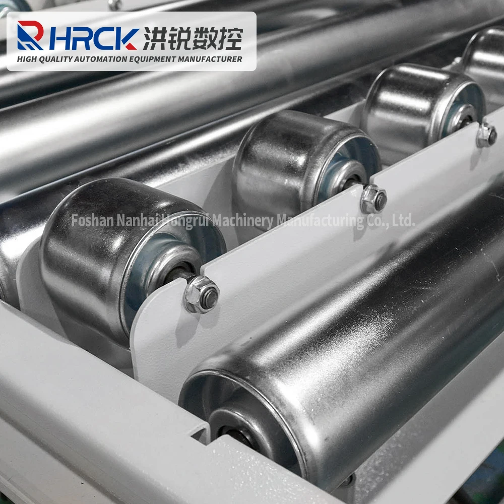 Hongrui Roller Conveyor Ball Table suitable for wooden door manufacturing plants