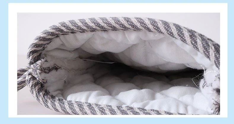 Kitchen Scandinavian Style Thick Microwave Gloves Insulation Anti-scalding Placemat Pot Holder Cotton Oven Mitt