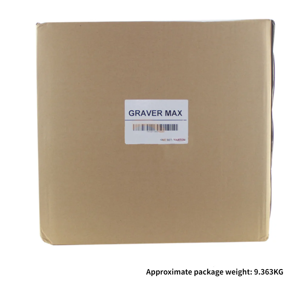 Double Handpiece Hhg01 8000 Rpm Graver Pneumatic Portable Jewelry