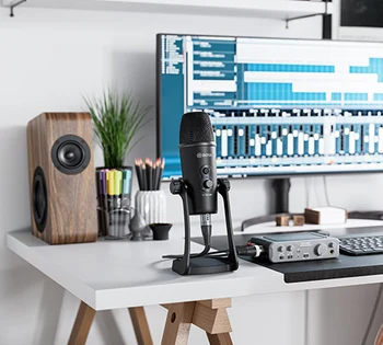 BOYA BY-PM700 Pro USB XLR Condenser Microphone Studio Recording Professional Mic for PC Laptop Streaming Vocals Gaming Metting detail image