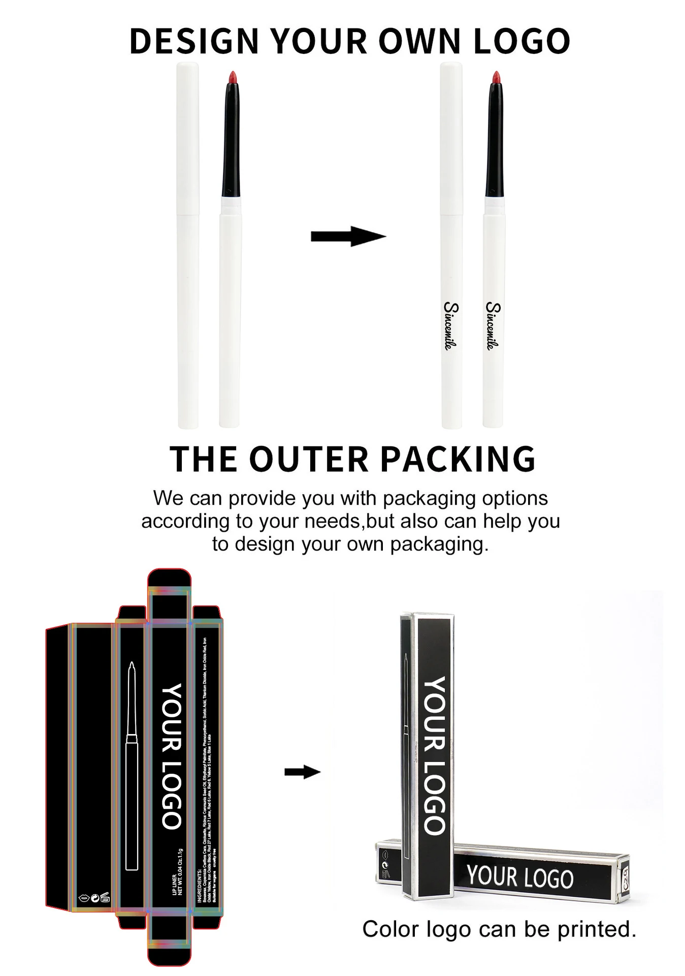 Muting Makeup Princess Private Label 15 Colors Lip Liner Vegan Nude Retractable Clear Waterproof Lip Liner