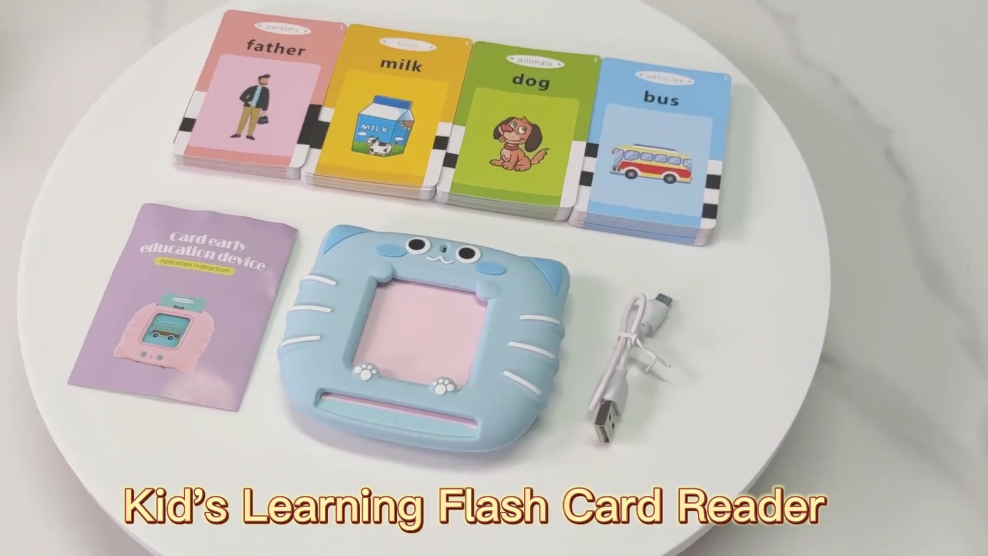 Ymx Ka06 Custom Talking Words Flashcards Flashcard Learning Toys
