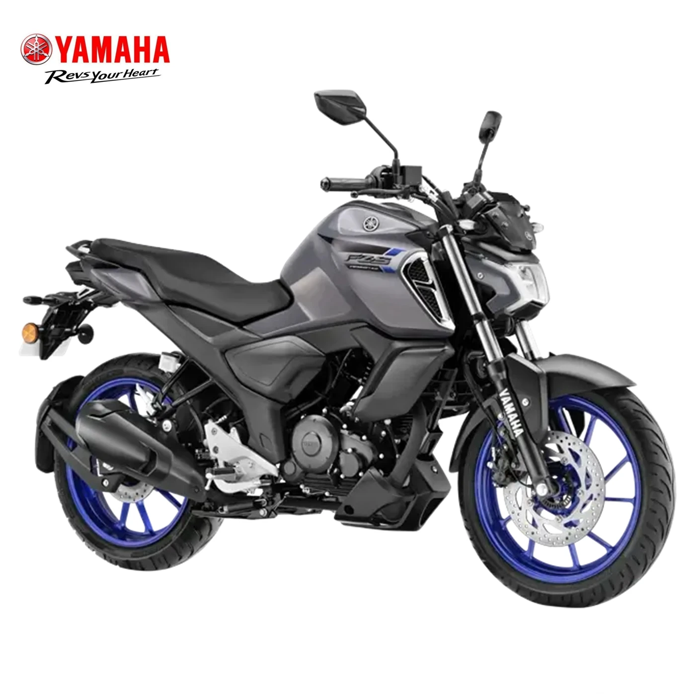 新型 インディア ヤマハ FZS-FI 150 DLX ストリートバイク 165mm地上高