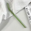 Light green curved style