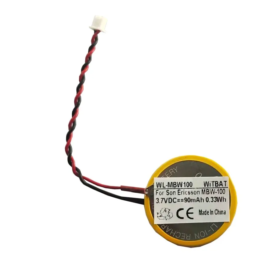 PD2430 for MBW-100 MBW-150 Wireless Watch Battery 90mah Li-ion