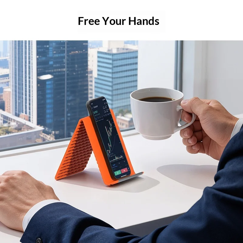 Flexible Silicone Mobile & Tablet Holder