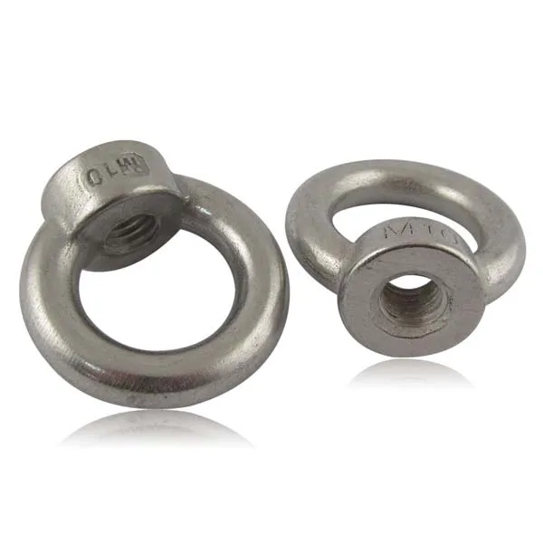 Manufacture Inch Metric Stainless Steel hot dip galvanized swivel eye hook nut 5/32 Zinc Plated 1/2