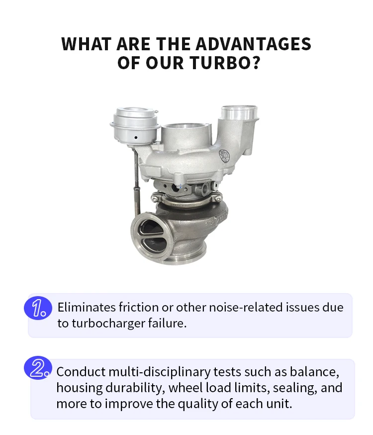 Hot Sale Auto Engine Parts Turbo Kit Diesel Engine Turbocharger