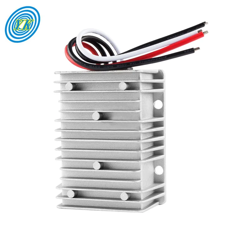 High-Frequency Waterproof 8V-40V to 12V DC to DC Converter Stable Voltage Inverter & Converter 30A Output