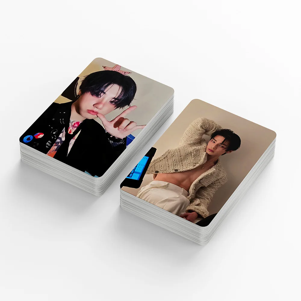 55pcs/set KPOP Straykids over the Rain 5th Fanmeeting Lomo Cards