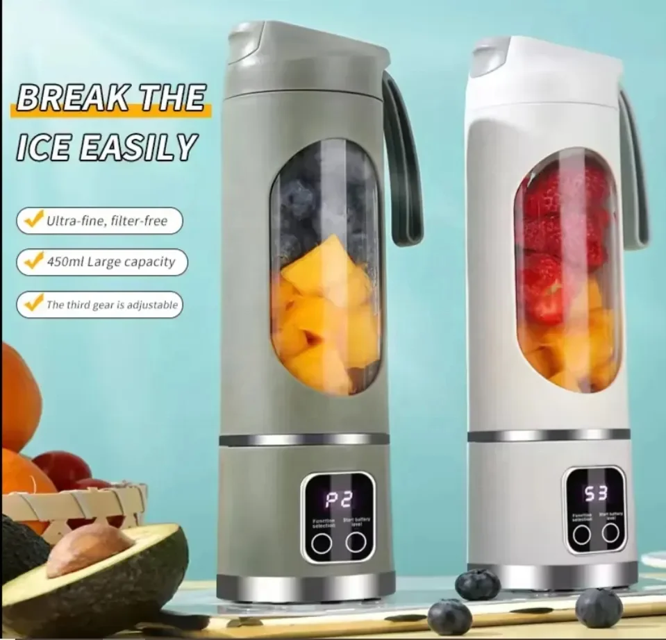 Light Luxury Modeling Simple Durable Portable Juicer Home Dual Motor 12-head Small Mini Student Milkshake Cup Juicing Cup 4