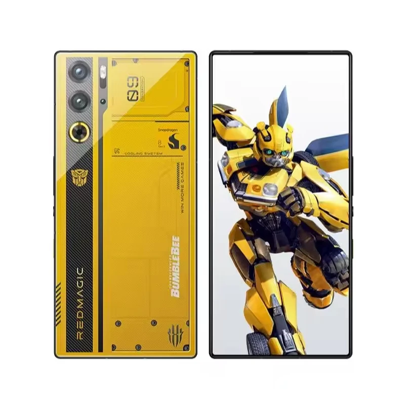 バンブルビー リミテッドエディション メタリックフィニッシュ- Red Magic 8S Pro Plus Bumblebee Transformer Limited Edition