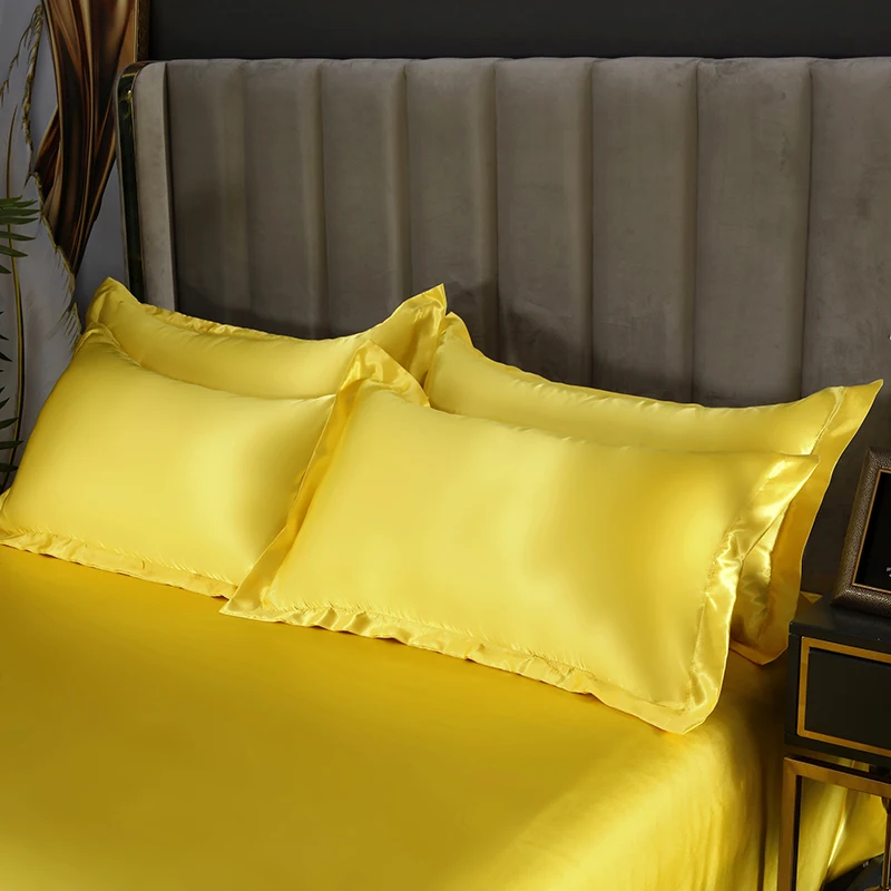 Wholesale 4PCS Luxury Yellow Color 