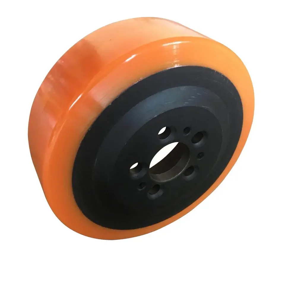 Drive Forklift Wheels Forklift Pu Wheel 230*75/82*45mm For Nobellift
