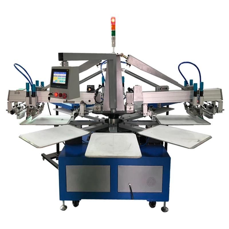 product dgt printing combine with automatic carousel screen printing equipment-13
