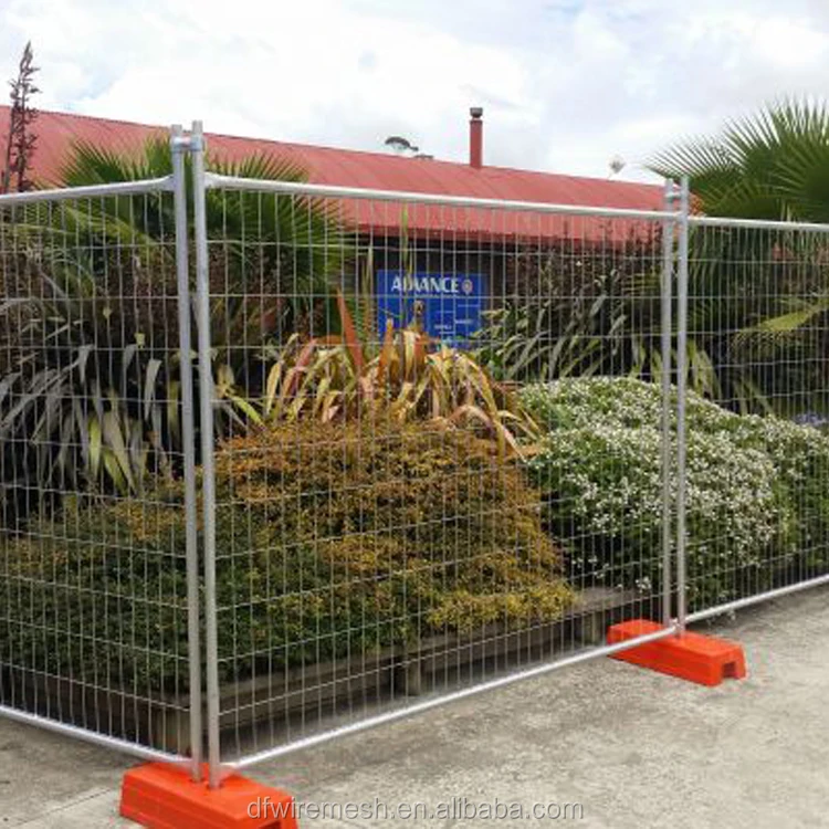 Event Fence Panel Australian Hot Dipped Galvanized Movable Temporary Heavy Security Fence with Gate for Construction Site