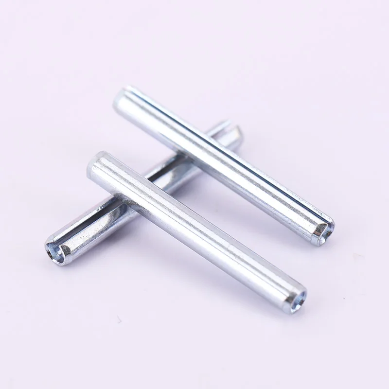 Din1481 Iso 8752 Carbon Steel 304 316 Slotted Straight Pins Roll Pins