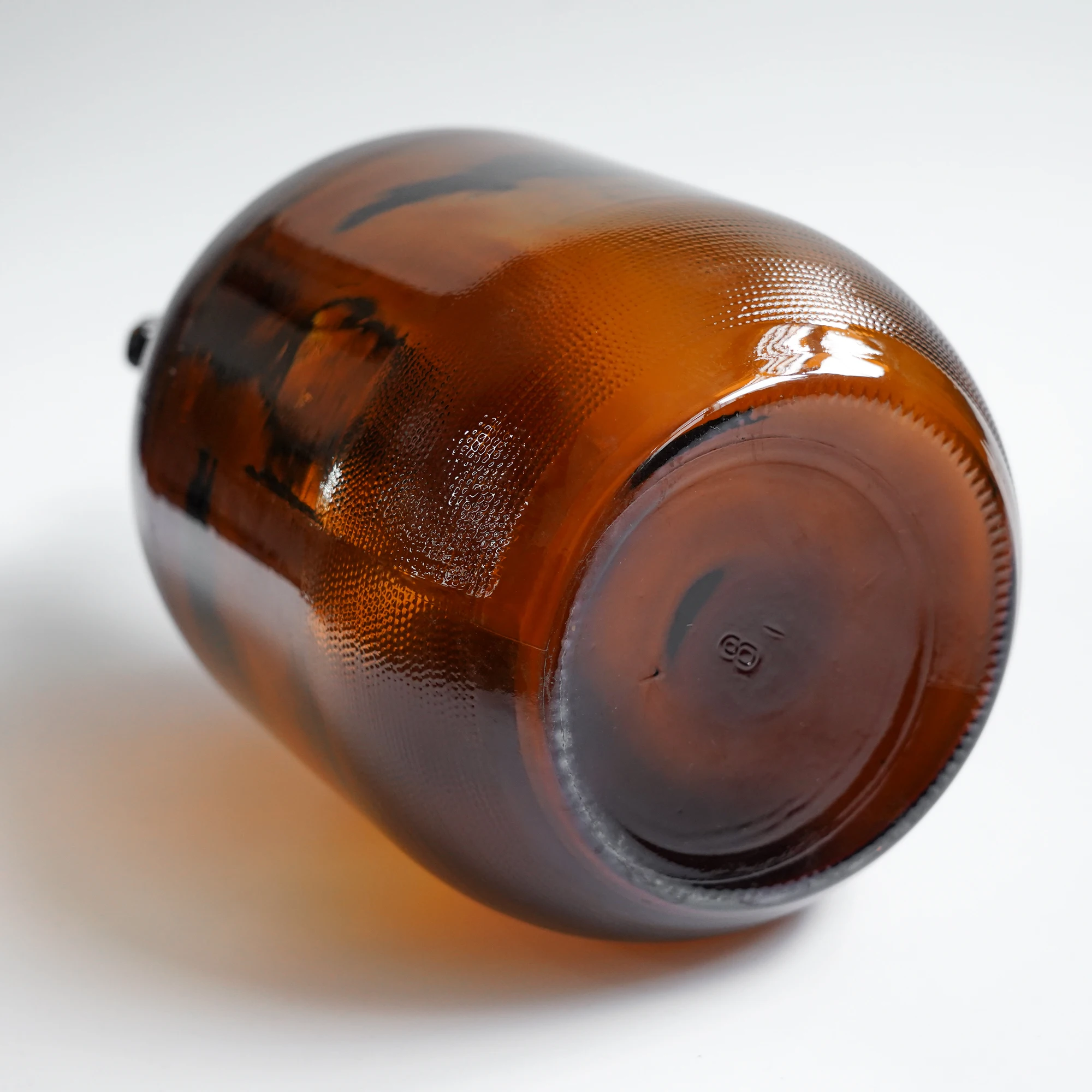 Amber Huge Beer Glass Bottle Large Capacity 2 Liters 3 Liters 4 Liters