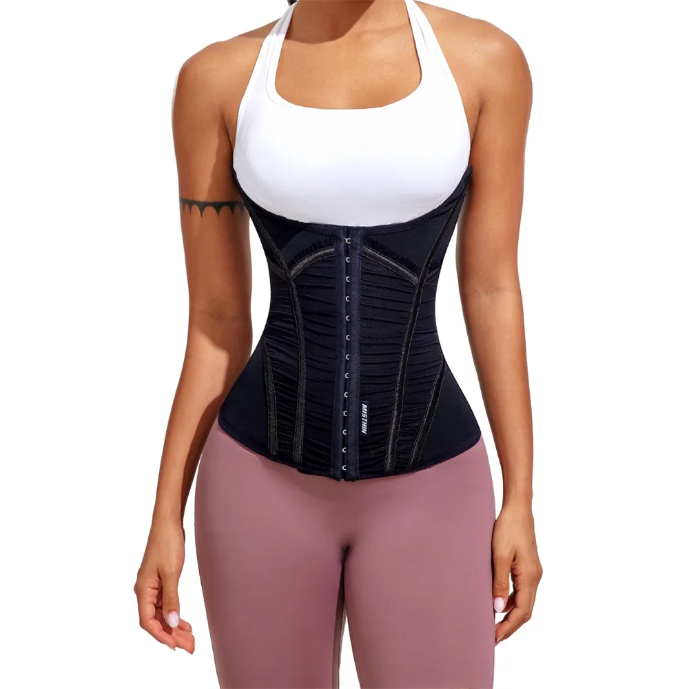 Double Belt Trimmer Shaping Wrap Girdle Full Body Corset Tummy Control Shaper Waist Trainer Shaperwear for Women factory