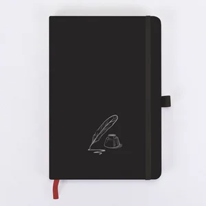 Wholesale Custom Logo Vintage A5 Notebook Hot Selling Thick Binding Elastic Strap Pen Holder Notepad Note Book Made PU Leather