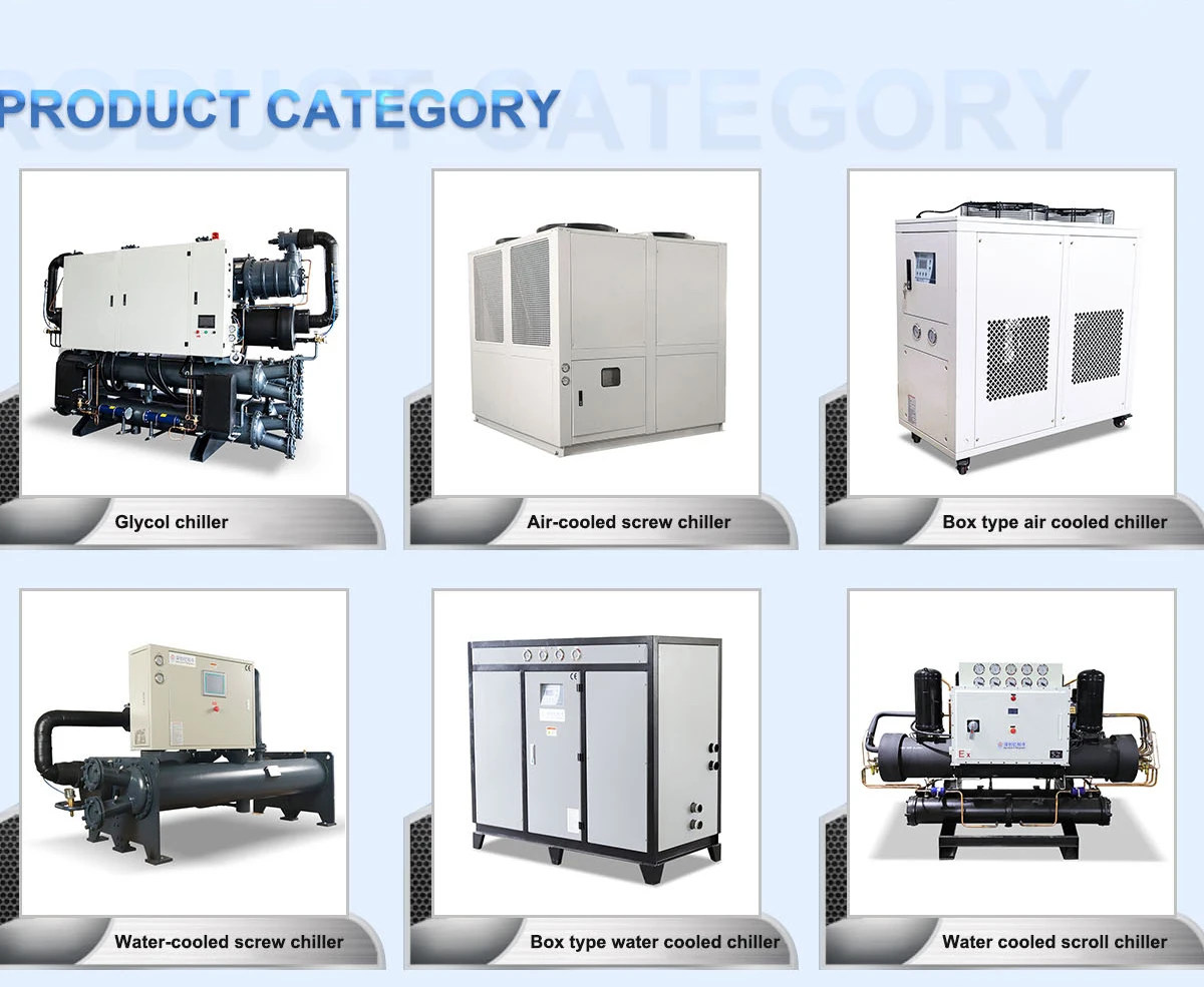 Advanced Stepless Capacity Adjustment Technology Groundwater Water Cooled Screw Chiller