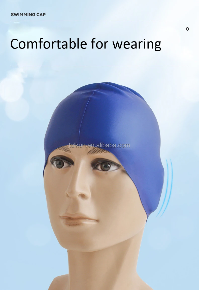 Low Moq And Stock Colors Swim Caps Custom Printing Silicone Swimmingi