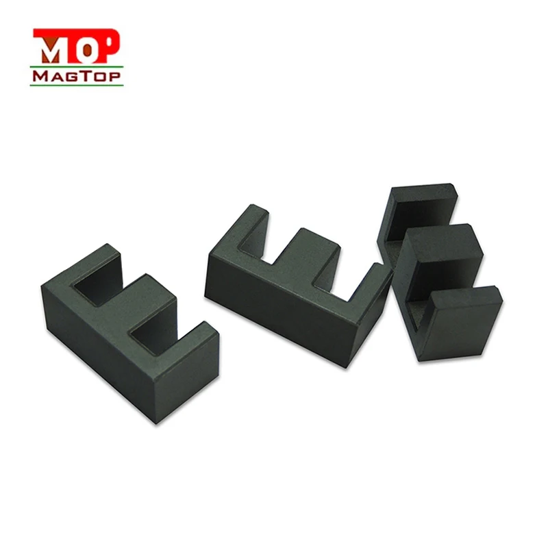 Customized EE EI PQ RM Transformer T Type Soft Magnetic Core Iron Powder Core Mn-Zn Ferrite Core