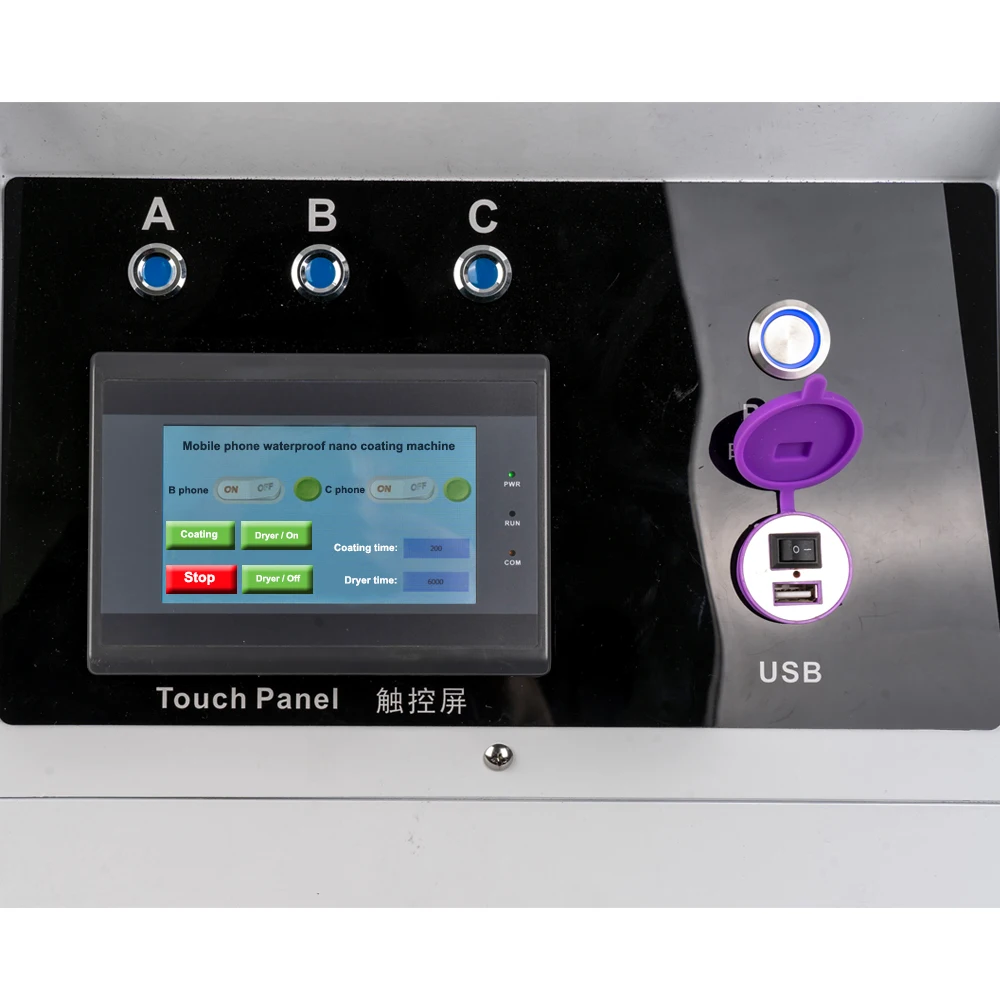 
Портативная Водонепроницаемая машина для нанесения нано-покрытия на мобильный телефон с защитой от царапин и экраном 