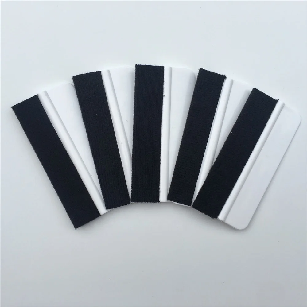 Белый войлочный скребок, инструмент для обертывания 10*4,5 см, автомобильная оболочка, мебельная наклейка, наклейка на стену, инструменты для наклеек