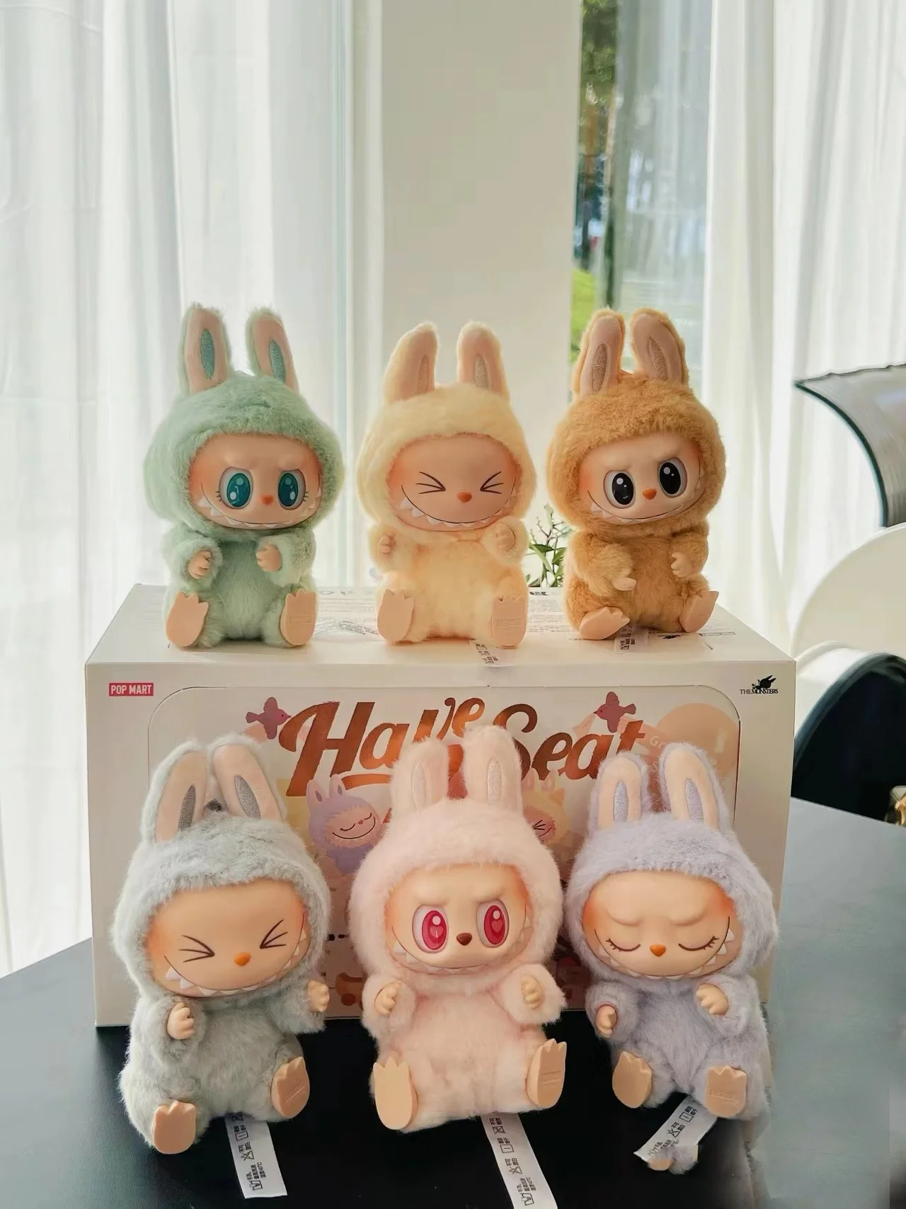Popmart Labubu Macaron Blind Box - 6 Lovely Toys Inside