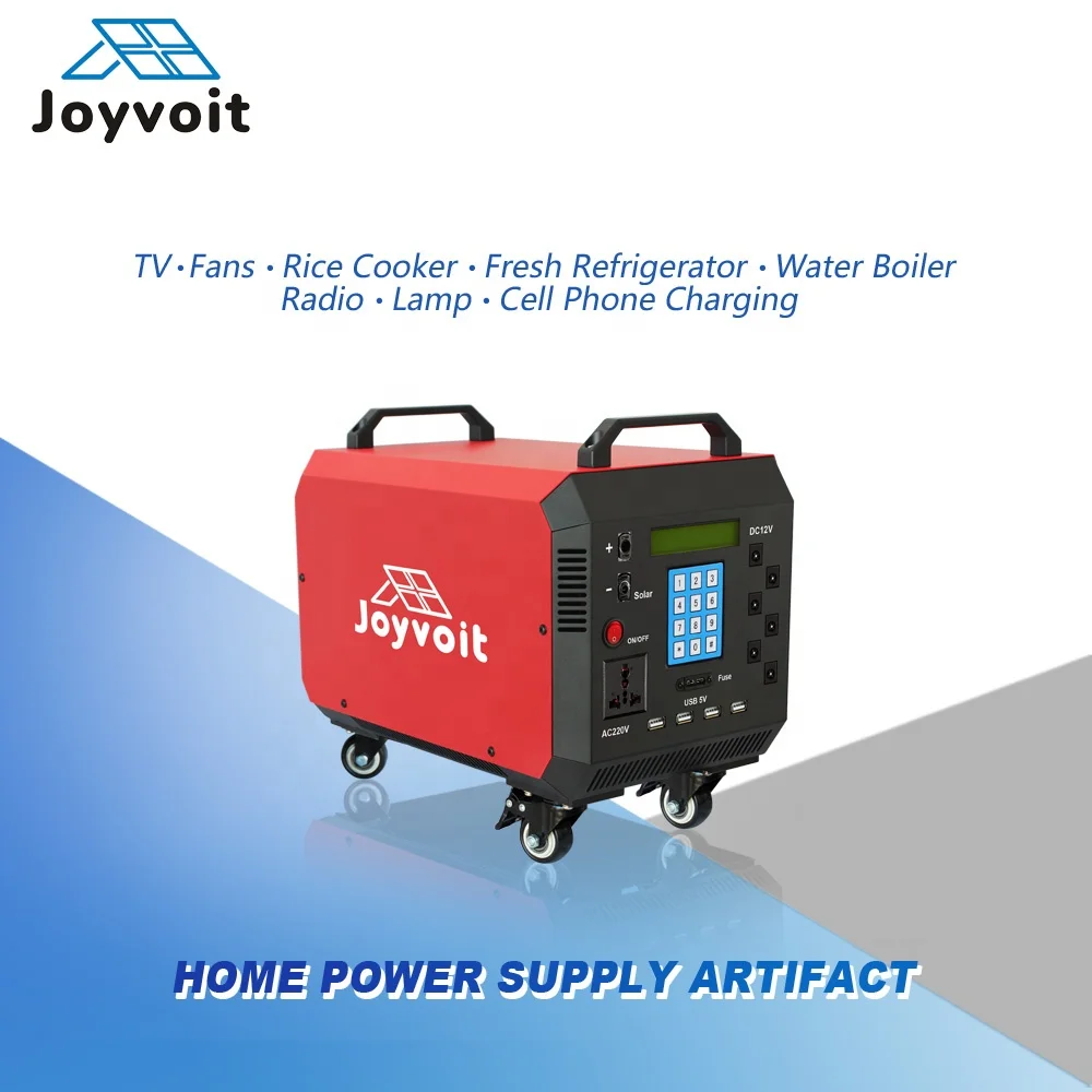 Off Grid Solar Energy Generators Solar Panel System Complete Set 330W with Pure Sinewave Inverter for Home Power Supply System