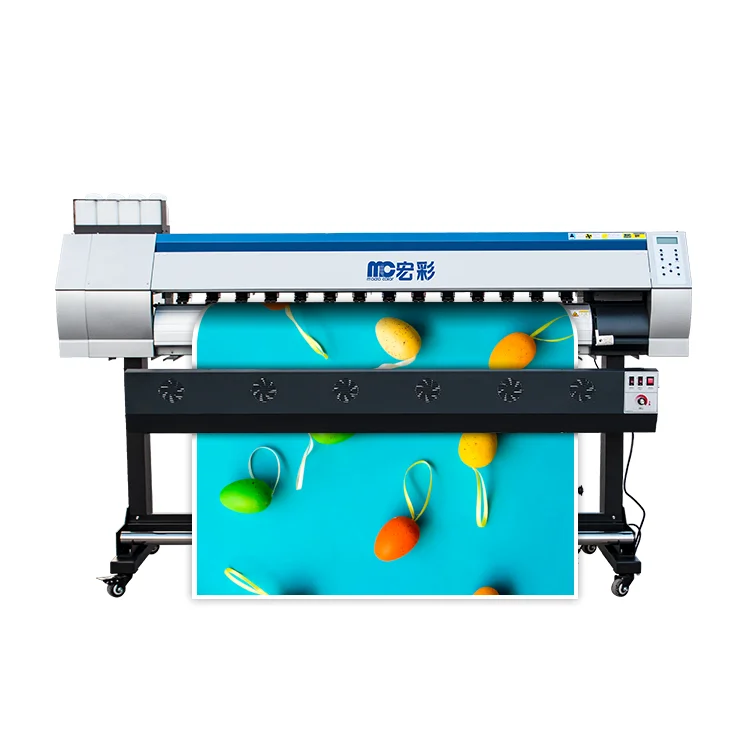 Factory Supplied 1.8m Eco Solvent Banner Vinyl Sticker Tarpaulin Indoor Outdoor Printer Printing