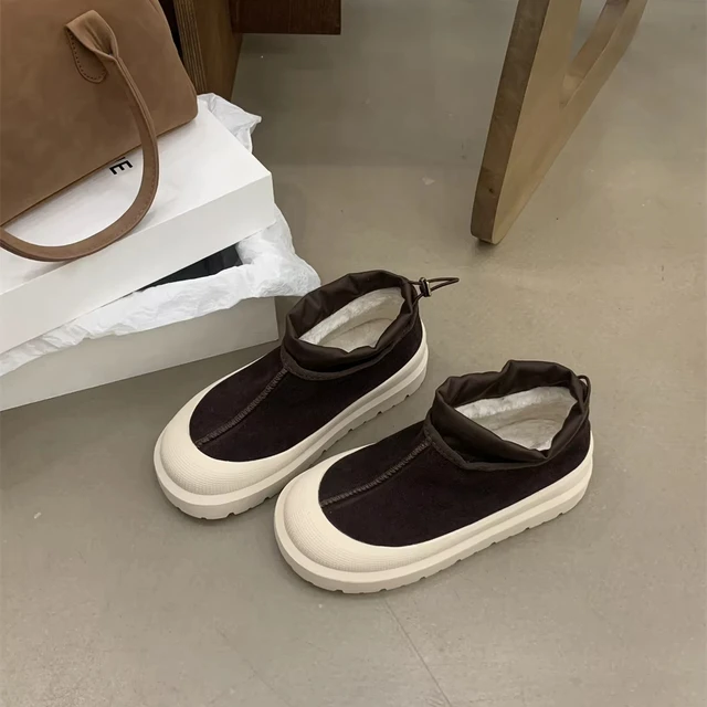 2024 Winter New Women's Fashion Running Shoes Waterproof Non-slip Warm Snow Boots Outdoor Walking Plus Velvet