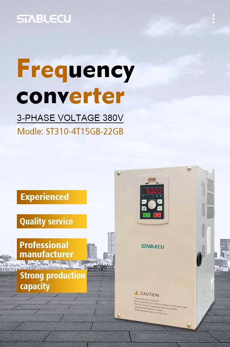 vector control cnc 18.5kw to 160kw frequency converter speed vfd inverter 220v single phase 50hz 60hz variable frequency drive manufacture