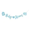 Blue Baby Shower Banner