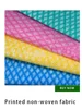 Printed non-woven fabric