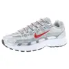 Metallic Silver/Gym Red