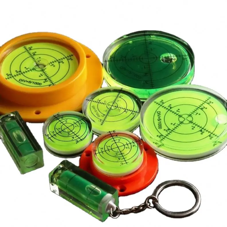 Balancer Spirit Level Measuring Precision Acrylic Bubble Level Water Vials Meter Mini Spirit Level Measurement Instrument