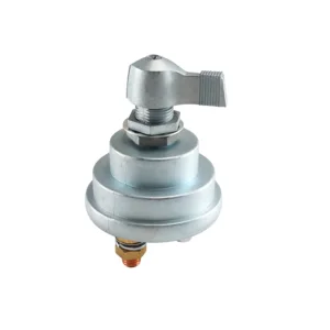 M10 M5 Zinc Alloy 4 Pole Electric Quick Battery Power Main Master Isolator Cut Off Disconnect Switch for Car Excavator Truck