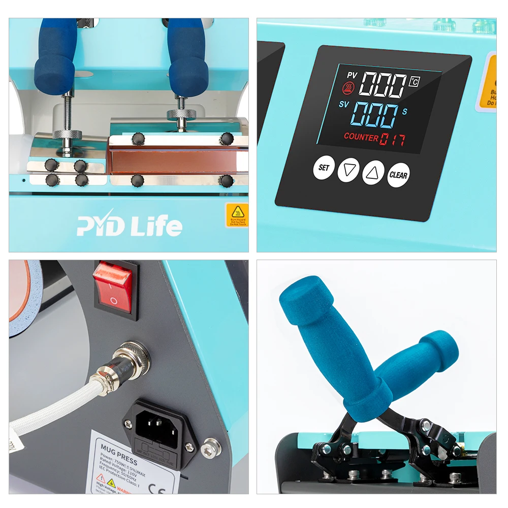 Pyd Life Double Station 40 Oz Tumbler Press Machine Sublimation Dual